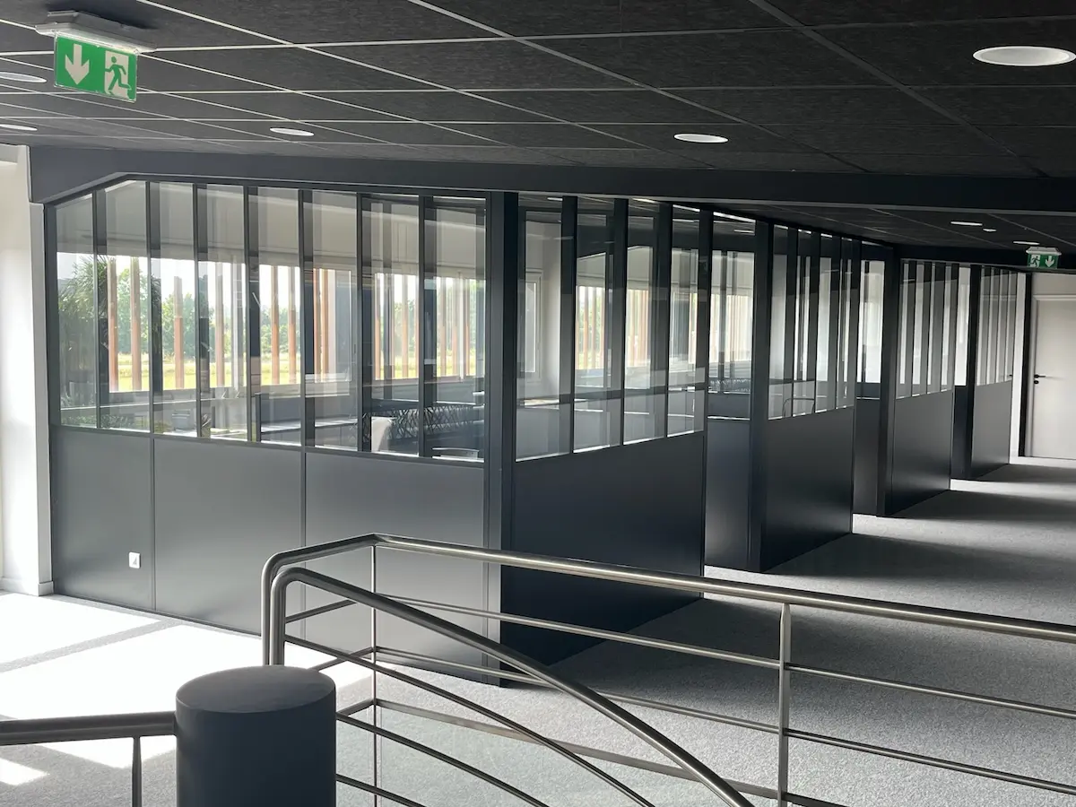 Cloison modulaire bureaux